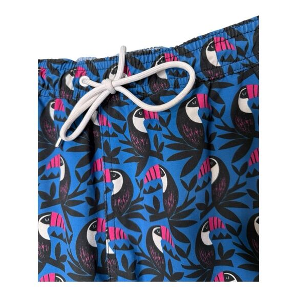 Bonobos Riviera recycled polyester swim trunks with elastic waistband size m - Picture 4 of 10